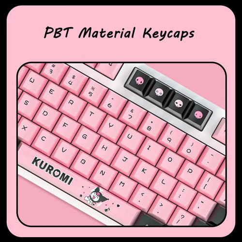 Cartoon Kuromi Mechanical Keyboard