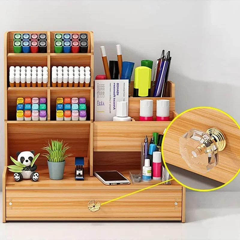 DIY Wooden Organizer Set