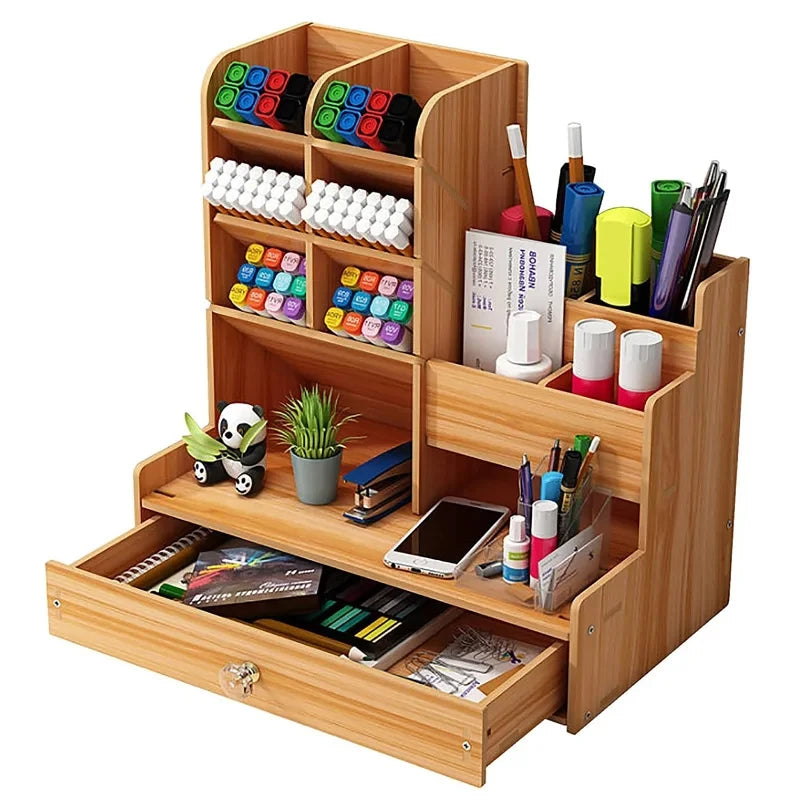 DIY Wooden Organizer Set