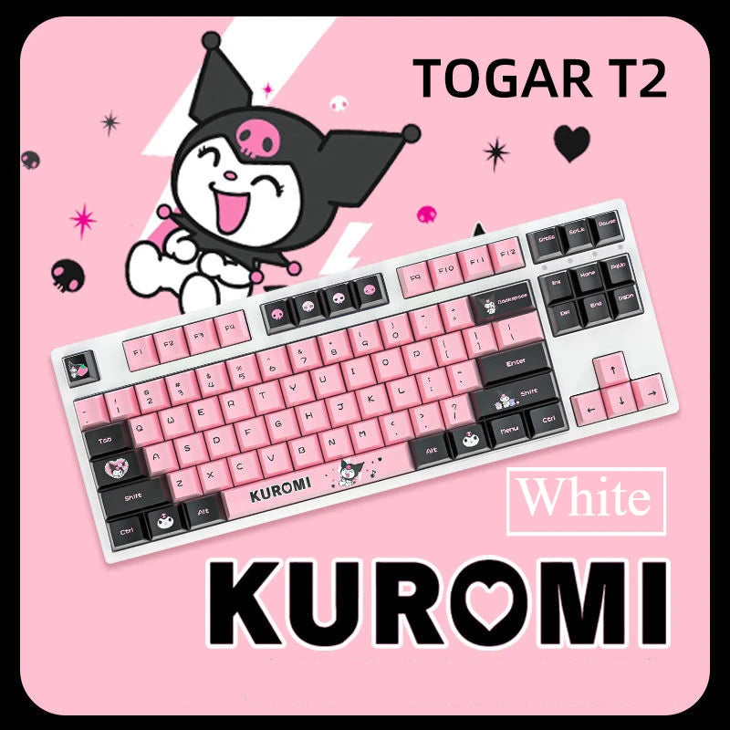 Cartoon Kuromi Mechanical Keyboard