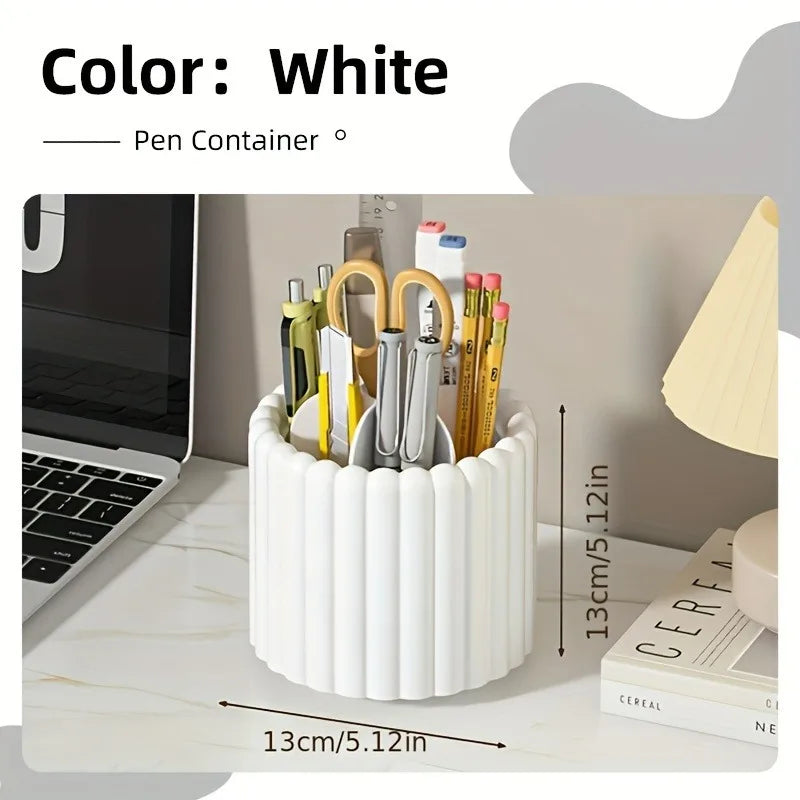 Rotating Desk Organizer Pen Holder