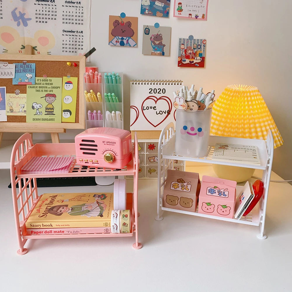 Desktop Stationery Rack Storage Holder