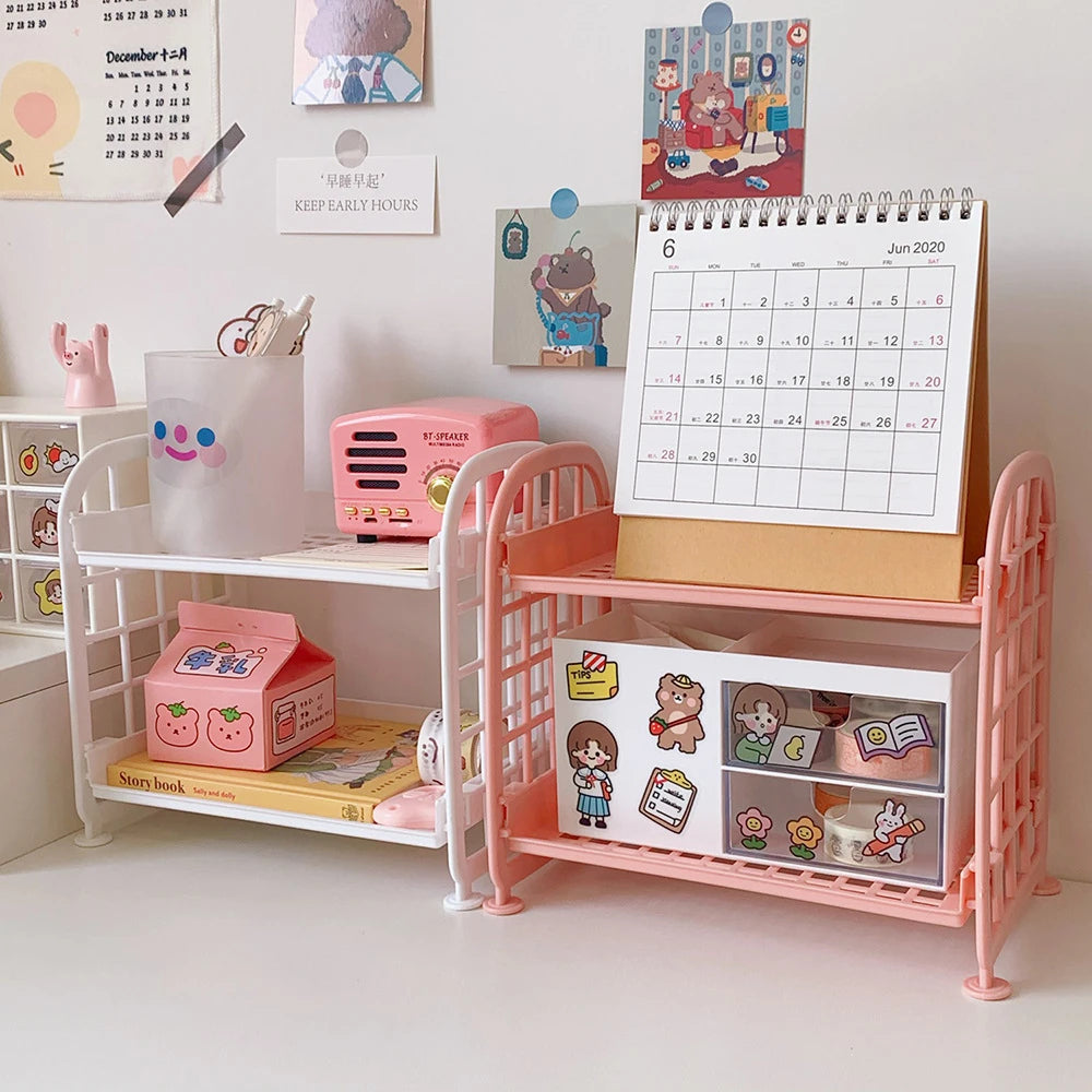 Desktop Stationery Rack Storage Holder