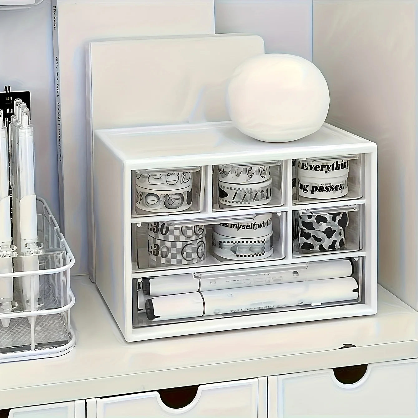 Desktop Organizer- Six Drawers