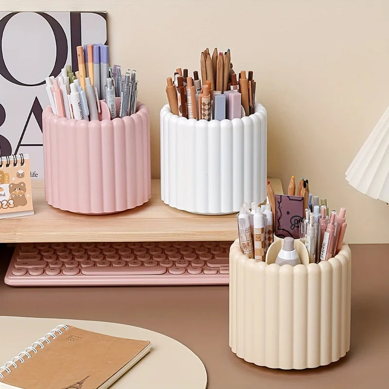 Rotating Desk Organizer Pen Holder