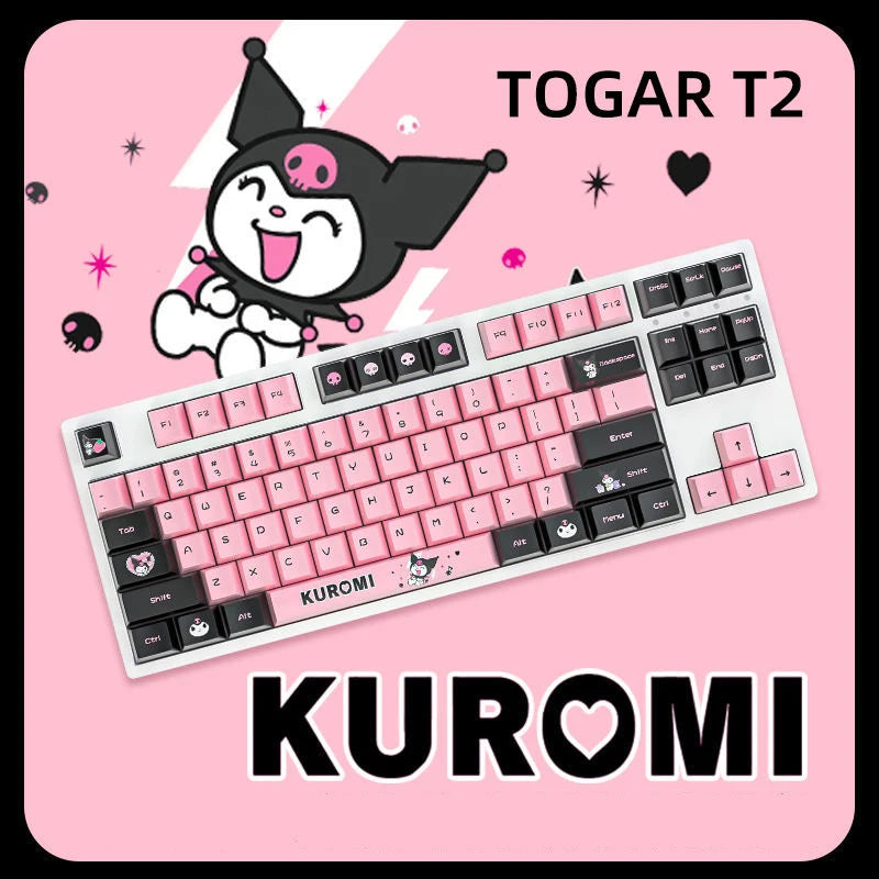 Cartoon Kuromi Mechanical Keyboard