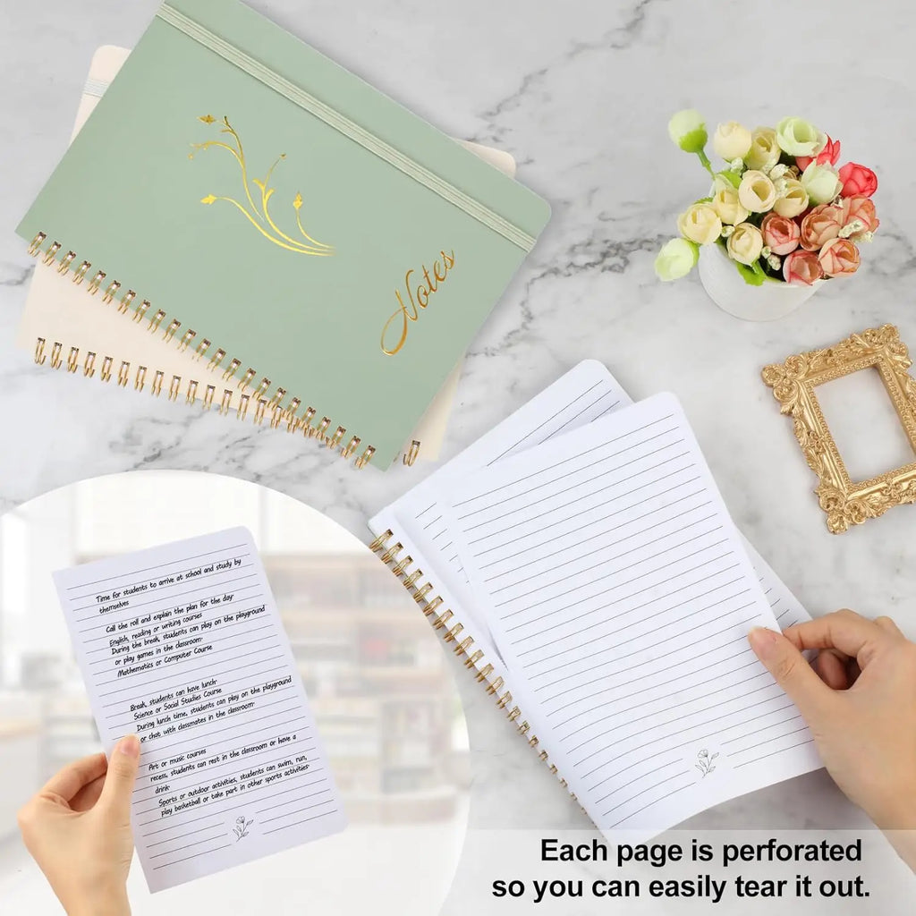Aesthetic Spiral Notebook Set