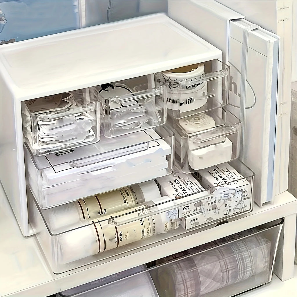 Desktop Organizer- Six Drawers