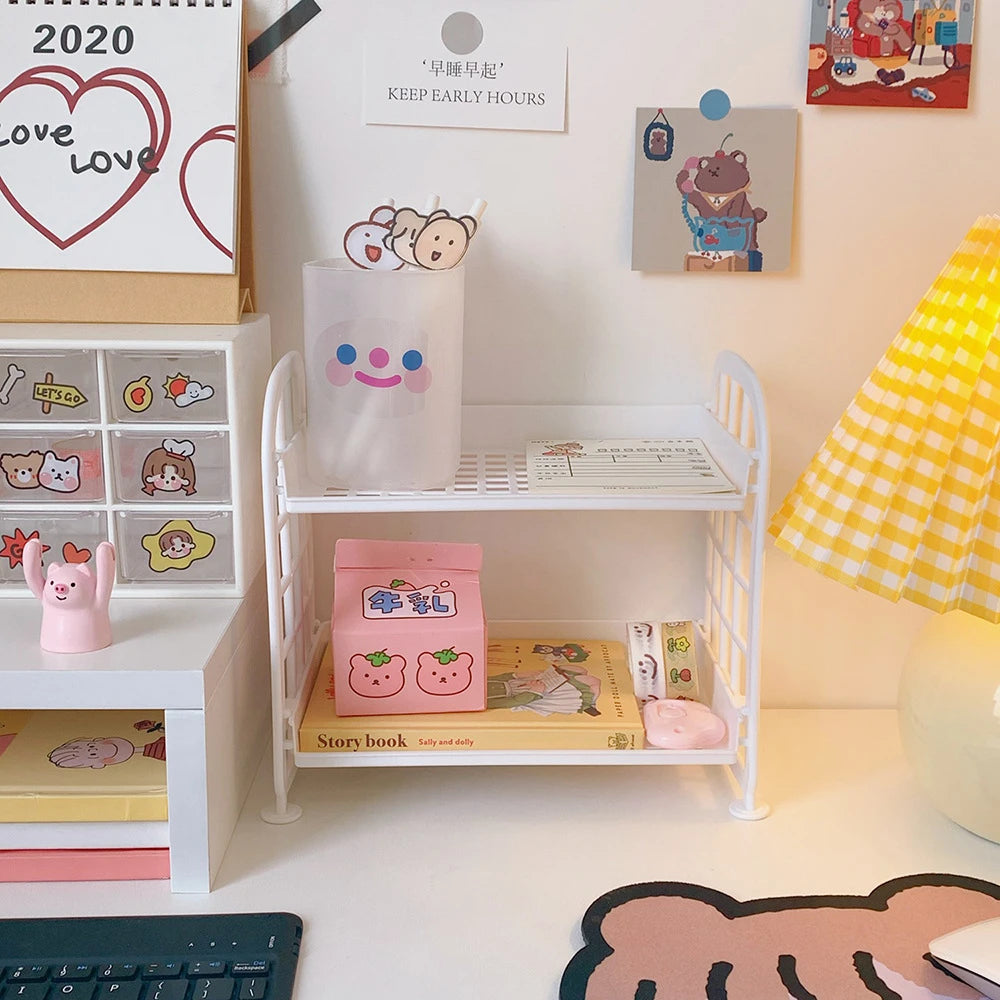 Desktop Stationery Rack Storage Holder