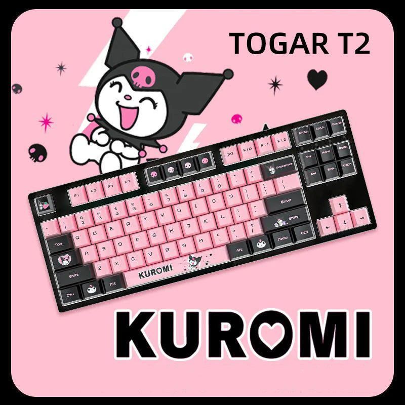 Cartoon Kuromi Mechanical Keyboard