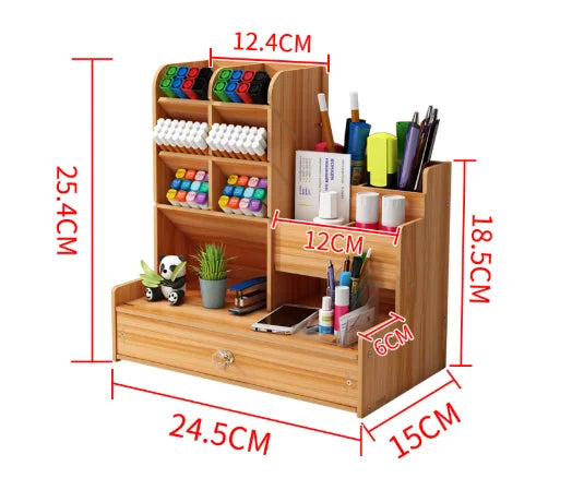 DIY Wooden Organizer Set