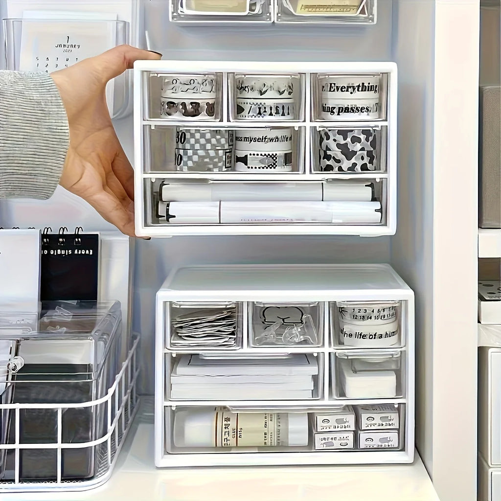 Desktop Organizer- Six Drawers