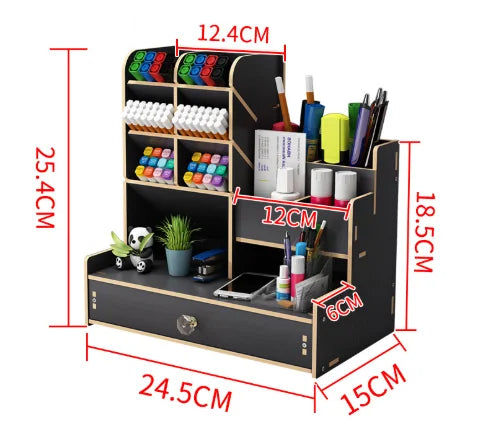 DIY Wooden Organizer Set