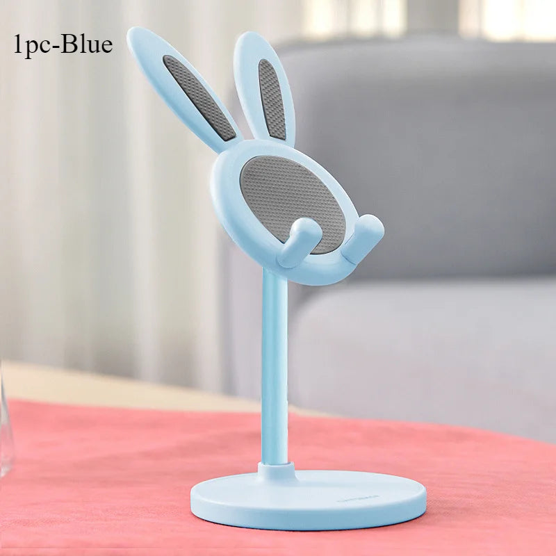 Cute rabbit mobile phone stand desktop