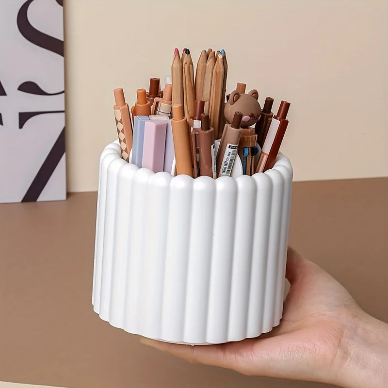Rotating Desk Organizer Pen Holder